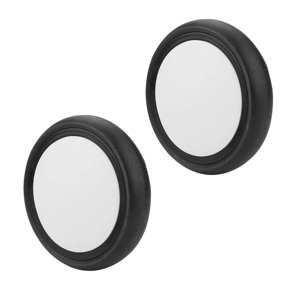 Baby Strollers Rubber Wheels Replacement Baby Strollers Front/Back Wheels Accessories for Yoya Vovo Kids Carriage with Tools(1 Pair Back)