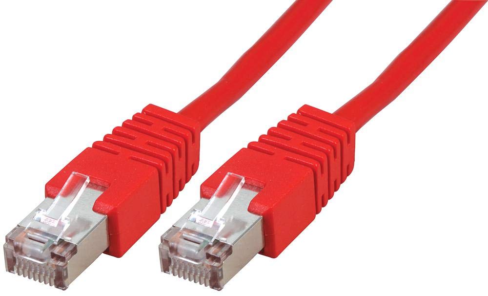 PROSIGNAL PSG91667 RJ45 to RJ45 Cat5e S/FTP Ethernet Patch Lead 3m Red