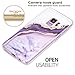 BAISRKE Galaxy S9 Case,Shiny Gold Marble Agate Crystal Design Shock Absorption Soft Clear TPU Edge Bumper and Rigid Hard Plastic Back Cover for Samsung Galaxy S9 5.8