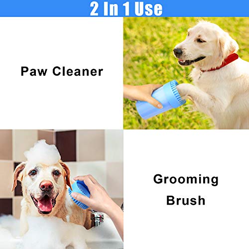 AK KYC Dog Paw Cleaner Dog Paw Washer Pet Paw Cleaner for Dogs Large