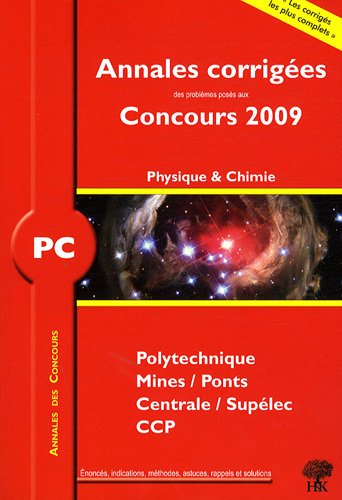 Physique et chimie, PC