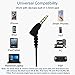 Joysico Sport Headphones Wired Over Ear Earbuds for Kids Women Small Ears Comfortable, Earphones with Ear Hook for Running Exercise Jogging, Wrap Around Ear Buds with Microphone for Cell Phones Red