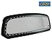EAG Rivet Stainless Steel Replacement Mesh Grille With Shell Fit for 13-18 Dodge Ram 1500
