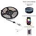 Wifi Smart LED Strip Lights - Lampwin 2018 New Design RGB LED Strip Light Kit with 12V IP65 Waterproof 16.4FT 300 SMD 5050 LED Rope Light works with Alexa Voice, Smartphone Control, iOS Android App