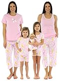 SleepytimePjs Pink Sunny Bird Mommy & Me Matching Pajamas