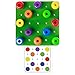 Toddler Peg Board Sensory Montessori Fine Motor Skills Educational Toys - 30 Stackable Pegs + Pattern Card + Drawstring Backpack + E-Book