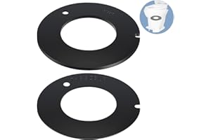 RAINGOWN RV Toilet Seal Replacement 385311462 and 385316140, Compatible for Dometic/Sealand/Mansfield/VacuFlush RV Toilet Parts Fit Models 2010, 510/506+, 510+/1006,1008/EcoVac 146-149, 2 Packs