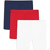 Auranso Girls Bike Shorts Cartwheel Breathable and Safety Biker Under Dress Dance Shorts Kids Clothes