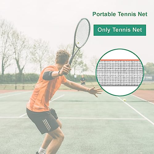 All-Sport Portable Net For Badminton, Pickleball, Tennis & Volleyball - No Poles Included