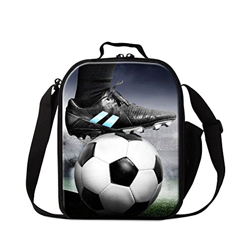 soccer lunch bag