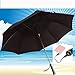 Madewin 30 Inch Real Solar Fan Umbrella Fan Umbrella Recharged By Solar Instead Of Battery Or USB