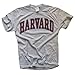 Harvard University T-Shirt, Officially Licensed College Athletic Tee, Gray S