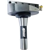 Fly Cutter 100mm with R8 Arbor &ndash; Complete Fly Cutter Set with 1/2" x 1/2" x 4" Carbide-Tipped Lathe Tool | Precision Facing Tool for Milling Machines, Alloy Heads &amp; Metalworking