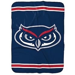 Florida Atlantic University Primary Logo Stripes