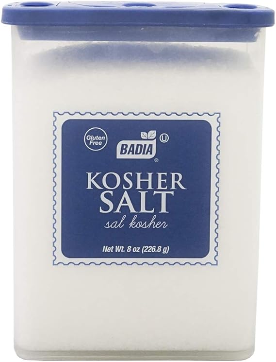 Badia, Badia Kosher Salt Sal Kosher, 226.8 gramos