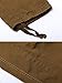 OCHENTA Men's Multi Pockets Military Cargo Pants #3380 Coffee 36