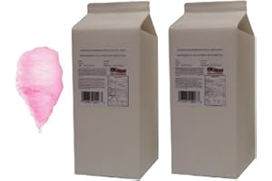 Centerstage Professional Cotton Candy Sugar Floss - Strawberry - 2 Carton Pack