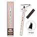 Microblading Eyebrow Pen, Sweat-proof Long-lasting Waterproof Eyebrow Pen for Eyes Makeup (01 Chestnut)