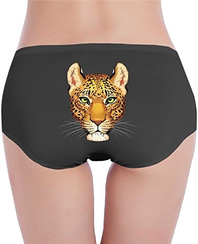 Tiger Face Logo Low Waist Underwear Bikini Comfortable Cotton Lady