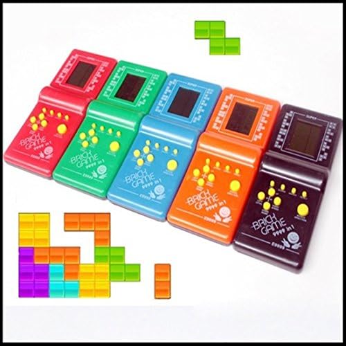 Childhood Classic fun Tetris Hand Held LCD Electronic Game Toys Brick Game