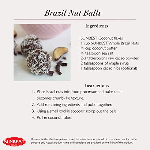 Sunbest Natural - Whole Brazil Nuts, Unsalted Nuts for Snacking, Baking, and Cooking, Non-GMO and Vegan Snacks for… - Image 6