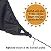 Hammock Rain Fly Tarp - 100% Waterproof SilNylon Hammock Tent, Oversized Double Parachute Style Hammocking, Lightweight Tarp Tent Ideal for Camping & Backpacking, Essential Hammock Cover Accessory