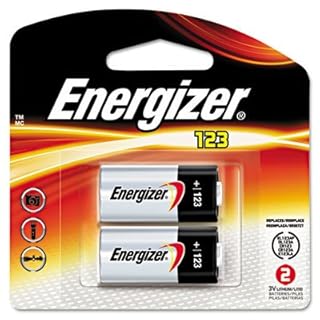 Energizer - 123 Lithium Batteries (2 Pack), 3V Photo Batteries