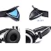Cat Ear Headphones, KOMRT Blinking Kids Headphones Fashion Glowing Cosplay Headset, Foldable Over-Ear Gaming Headsets with LED Light for Girls, Children, Compatible for iPhone 6S,Android Phone,PC