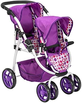 double buggy toy pram