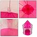 Kids Play Tent for Girls Princess Castle Playhouse with glow in the dark stars and Carry Case - Tents & Playhouses for Baby Toddler House Pink Foldable Premium Quality | Indoor and Outdoor use