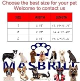 MASBRILL Light Up Dog Collar LED USB Rechargeable Green S view 6