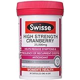 FXQ 2016 NEW Package Ultiboost High Strength Cranberry 25,000mg 30 Caps to Help Support Urinary Tract Health, Health Supplement for Women