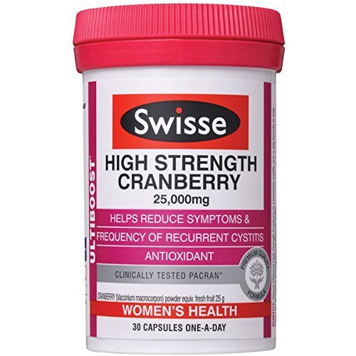 FXQ 2016 NEW Package Ultiboost High Strength Cranberry 25,000mg 30 Caps to Help Support Urinary Tract Health, Health Supplement for Women