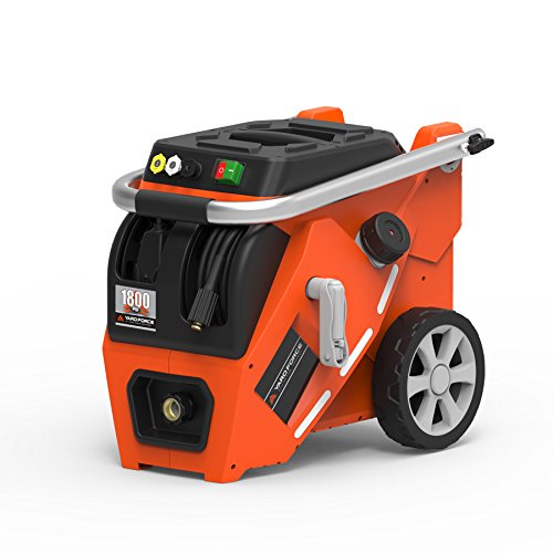 Yard Force 1800 PSI Electric Pressure Washer with Live Hose Reel and