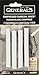General Pencil WHT Compressed Charcoal Ex.Smooth MED4PK