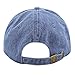 The Hat Depot Unisex Blank Washed Low Profile Cotton Dad Hat Baseball Cap