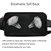 White Cloud Ultraslim Nylon Water Resistant Stealth Small Running Travel Waist Bag Packs
