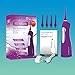 SmarToiletries Water Flosser Professional Cordless 3-Mode Rechargeable Waterproof Oral Irrigator High Capacity Water Tank 4 Jet Tips … (Mauve Purple)
