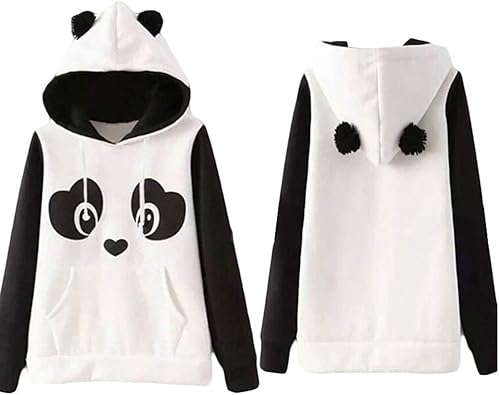 panda hoodie anime