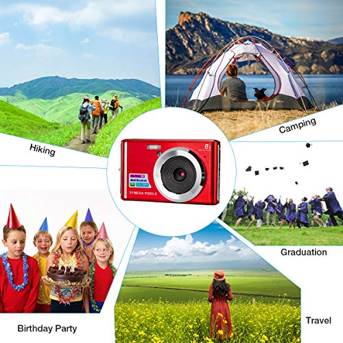 HD Mini Digital Cameras for Kids,Point and Shoot Digital Cameras