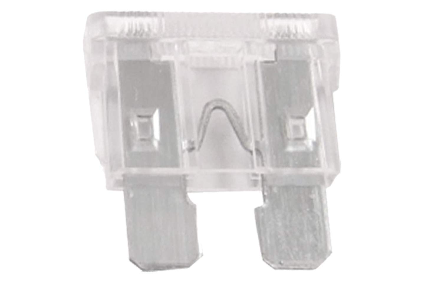 Tecniks FBLP25 25 A Micro Blade Fuses - Clear (Pack of 20)