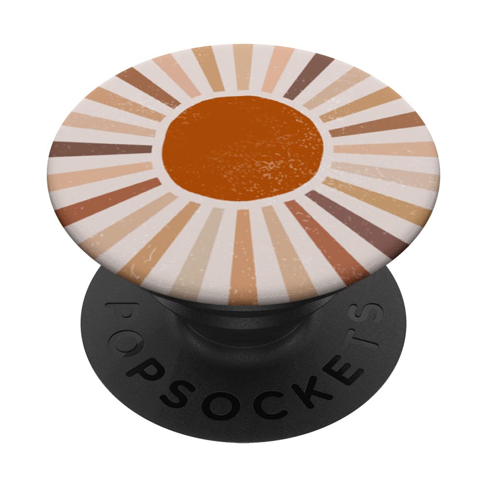 Boho Sun Vintage Retro PopSockets Swappable PopGrip