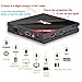 WeChip H96 Pro Plus Android 7.1 TV Box 3GB RAM 32GB ROM Amlogic 912 64 Bits Octo-core Smart TV Box Support Real 4K Dual Band WiFi 2.4GHz/5GHz Bluetooth 4.1 Remote Control...