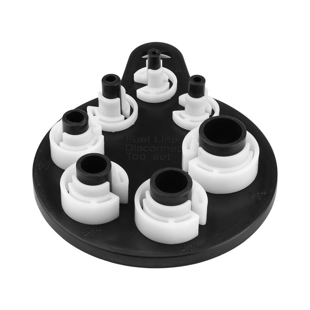 Air Condition Fuel Line Sleeves,Keenso 7pcs Air Condition Oil Fuel Line Disconnect Tool Quick Connecting Sleeves Auto Insurance and Auto Repair