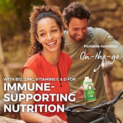 Orgain Organic Nutritional Protein Shake, Vanilla Bean 16g Grass Fed