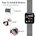 SYRE Compatible with Apple Watch Band Series 4/3/2/1 38mm 40mm 42mm 44mm, Lightweight Breathable Nylon Sport Band Replacement iWatch Series 4, Series 3, Series 2, Series 1
