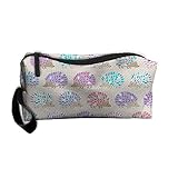 Styleforyou Travel Makeup Hedgehog Polkadot Cosmetic Pouch Makeup Travel Bag Purse Holiday Gift For Women Or Girls