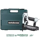 Metabo HPT NT50AE2 Pneumatic Brad Nailer, 5/8-Inch up to 2-Inch Brad Nails, 18 Gauge, Tool-less Depth Adjustment, Selective Actuation Switch, 5-Year Warranty