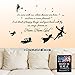 Vinyl Wall Decal Sticker Bedroom Peter Pan Never Land Kids Children Story R1543