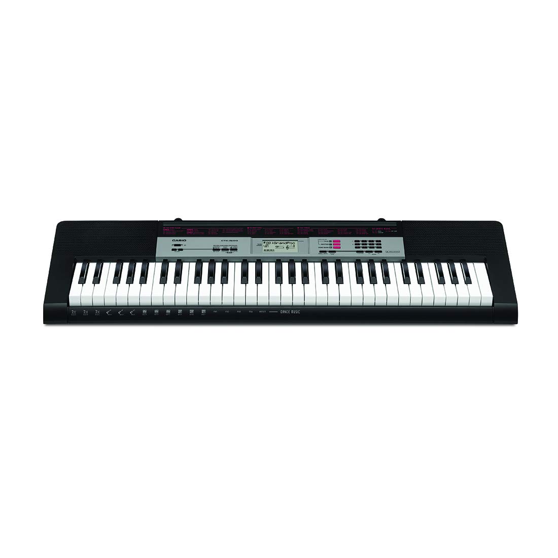 Casio CTK-1550 61-Key Standard Keyboard (Black): Amazon.in: Musical  Instruments